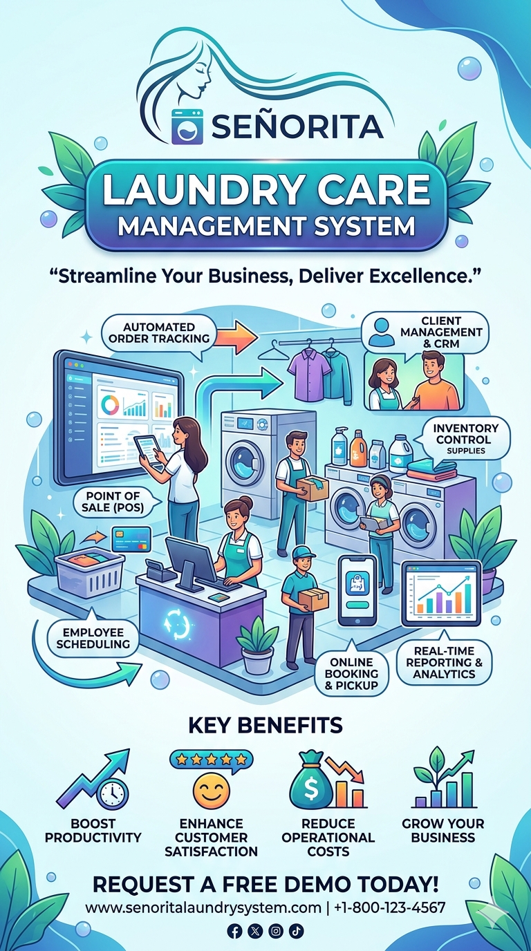 Seniorita Laundry Care Management System